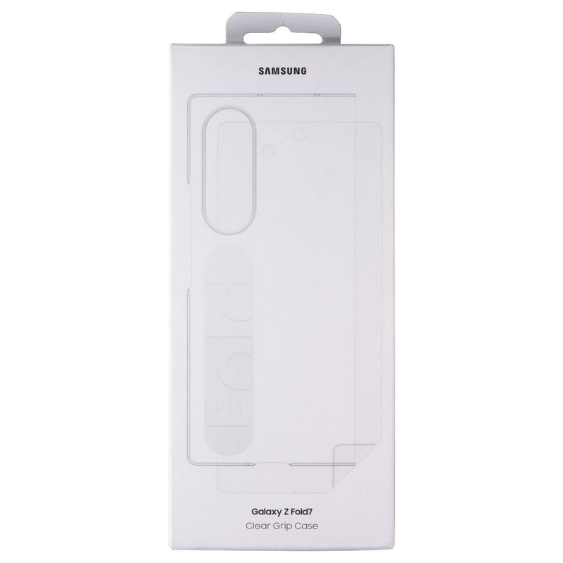Samsung Clear Grip Case for Galaxy Z Fold7 - Clear (EF-QF966CTEGUS)