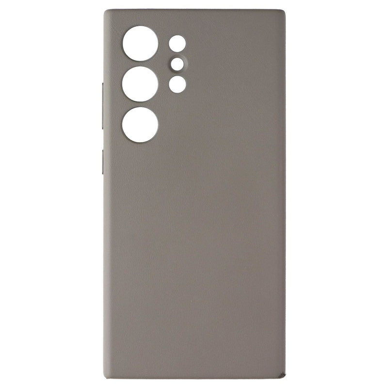 Samsung Official Vegan Leather Case for Galaxy S24 Ultra - Taupe