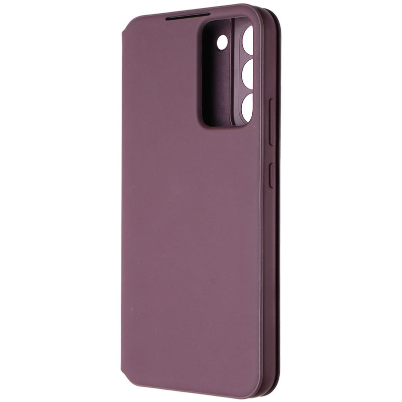 Samsung Official Smart Clear View Cover for Samsung Galaxy S22+ (Burgundy)