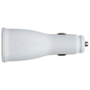 Samsung 10W Dual Port USB-A Car Adapter/Charger - White