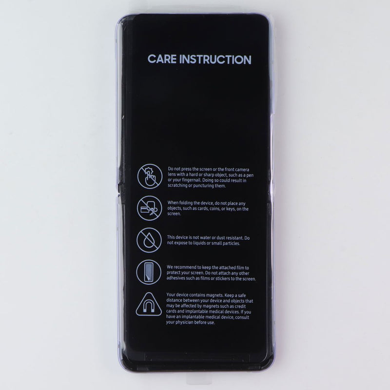 Repair Part SVC LCD Assembly Octa Kit (E/ZP/PF) for Galaxy Z Flip SM-F700/Purple