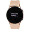 Samsung Galaxy Watch4 (40mm) Wi-Fi + GPS Smartwatch - Pink Gold (SM-R860)