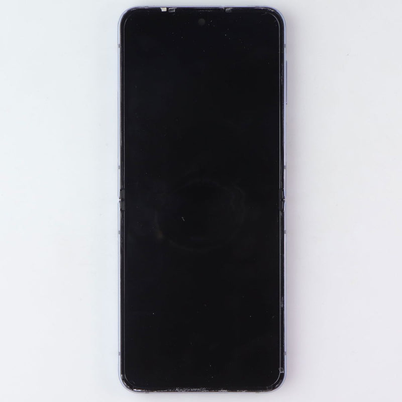 Repair Part SVC LCD Assembly (E/LB/PF) (XAA) Frame for Galaxy Z Flip4 F721 Blue