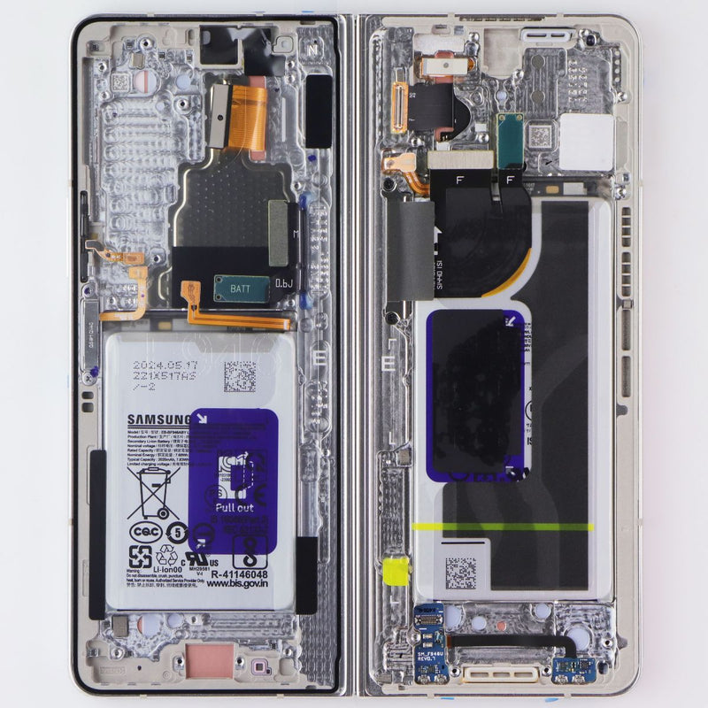 Repair Part SVC LCD Assem Octa Kit E/ZE/PF for Galaxy Z Fold5 SM-F946U/Icy Blue