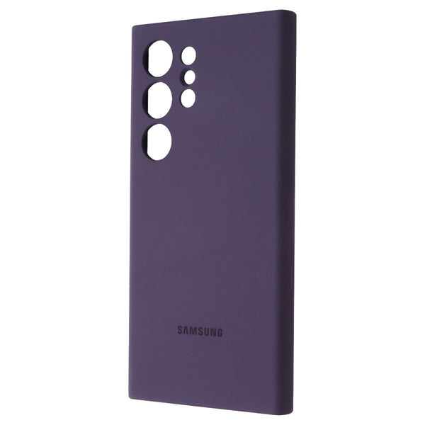 Samsung Official Silicone Case for Galaxy S24 Ultra - Dark Violet