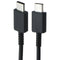 Samsung (3 A / 1.8m) USB-C to USB-C Charging Cable - Black (EP-DX310)