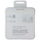 Samsung 15W Fast Charge Travel Adapter with USB-C to A Cable - White