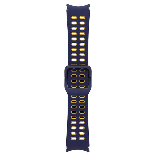 Samsung Extreme Sport Band for Galaxy Watch4 or Later (20mm S/M) - Blue/Mustard