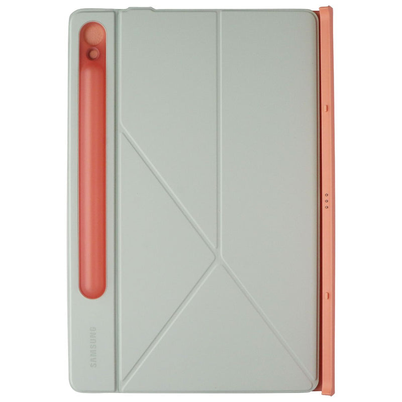 Samsung Smart Book Cover for Galaxy Tab S9/S9 5G/S9 FE/S9 FE 5G - Green/Orange