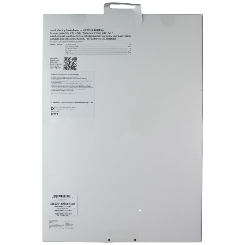 Samsung Anti-Reflecting Screen Protector for Galaxy Tab S10 FE+/S10 FE+ 5G