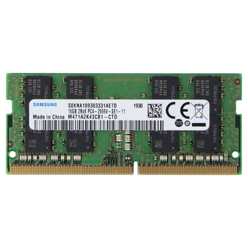 Samsung 16GB DDR4 2666MHz SoDIMM RAM (M471A2K43CB1-CTD)