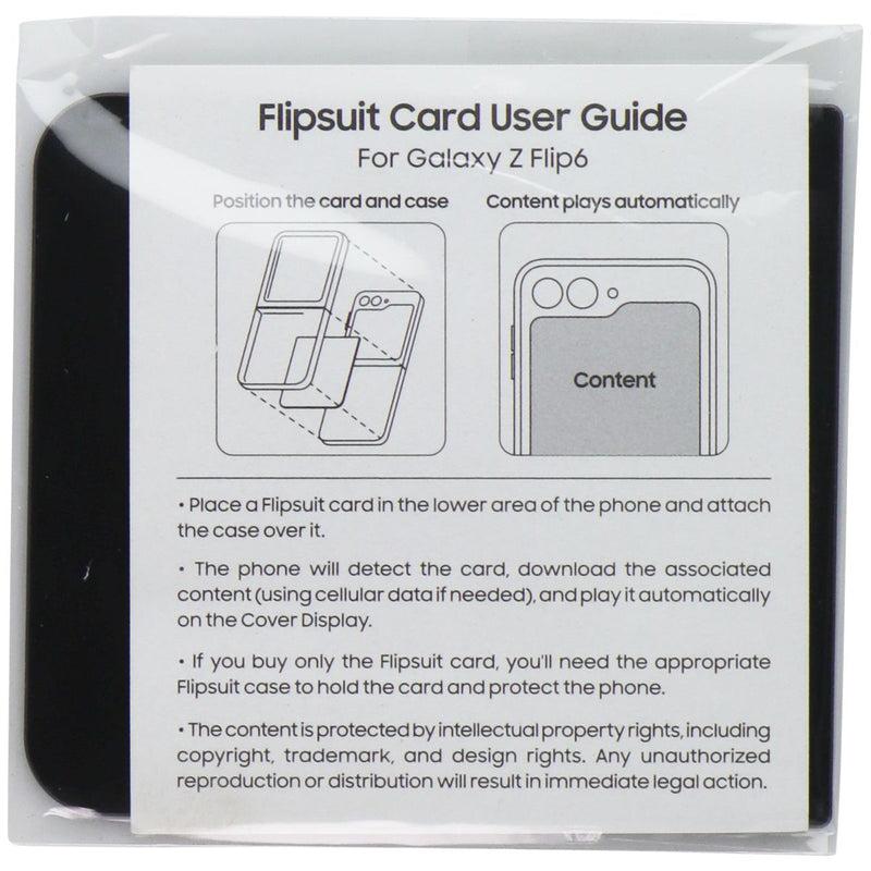 Samsung Flipsuit Card Case for Galaxy Z Flip7 FE / Flip6 - Green Bay Packers