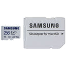 Samsung 256GB EVO Plus microSDXC Card w/Adapter -  A2 Class 10 U3 V30 (130MB/s)