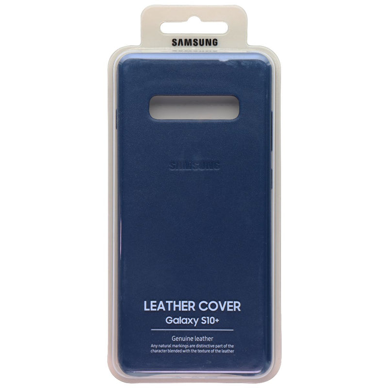 Samsung Official Leather Case for Galaxy S10+ (Navy Blue)