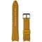 Samsung Hybrid Leather Silicone Band for Galaxy Watch (20mm) - Mustard (M/L)