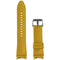 Samsung Hybrid Leather Silicone Band for Galaxy Watch (20mm) - Mustard (M/L)