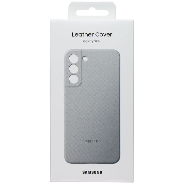 Samsung Official Leather Cover for Samsung Galaxy (S22+) - Light Gray