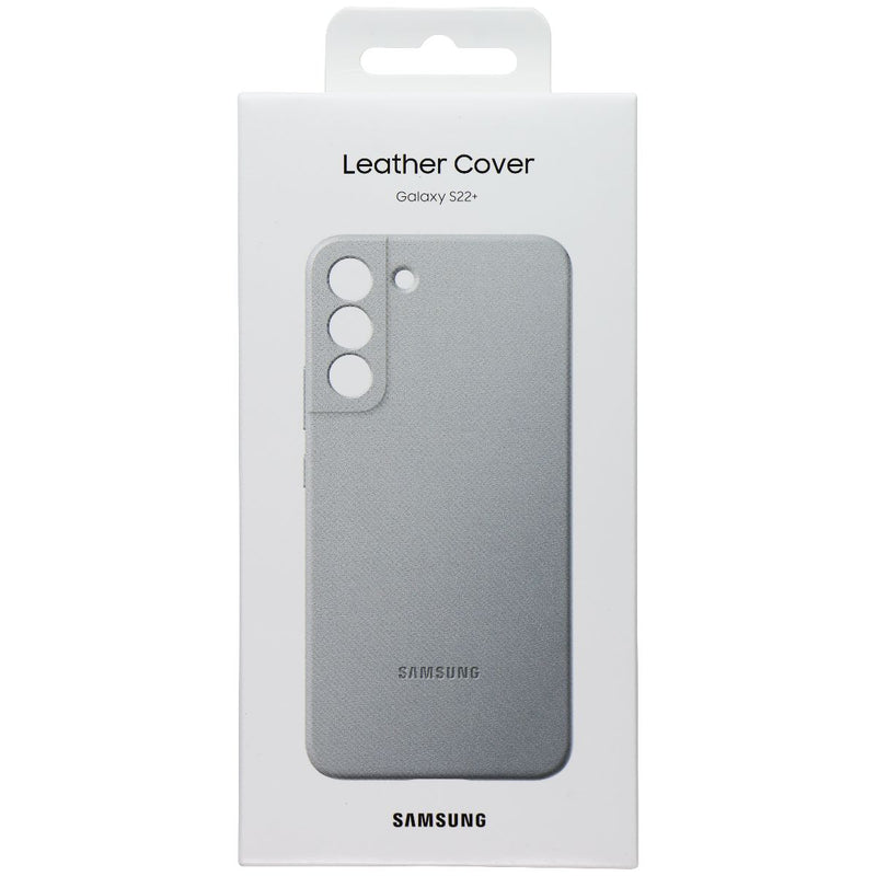 Samsung Official Leather Cover for Samsung Galaxy (S22+) - Light Gray