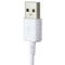 Samsung  (ECB-DU68WE) 2ft USB Cable for Micro USB Devices - White