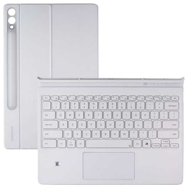Samsung Book Cover Keyboard for Galaxy Tab S10+/S9+/S9+ FE - White / AI KEY