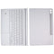 Samsung Book Cover Keyboard for Galaxy Tab S10+/S9+/S9+ FE - White / AI KEY