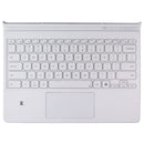 Samsung Book Cover Keyboard for Galaxy Tab S10+/S9+/S9+ FE - White / AI KEY