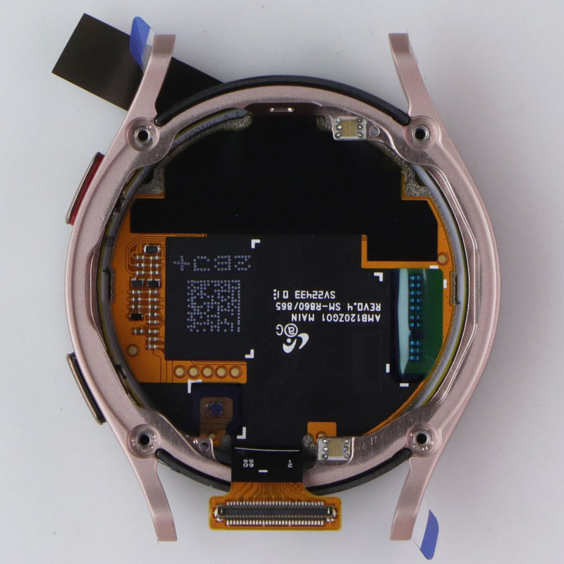 Repair Part SVC Assembly OLED/Frame for Galaxy Watch4 (40mm/SM-R89) Pink Gold