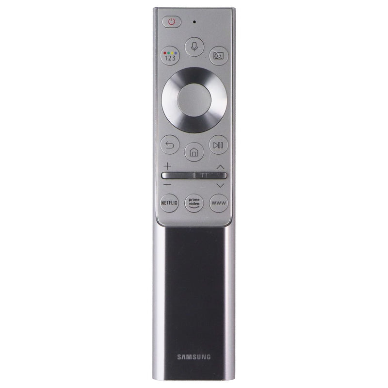 Samsung Voice Remote Control (BN59-01327A) with Netflix/Prime/WWW Keys - Silver