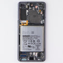 Repair Part SVC LCD Assembly Octa Kit w/ Frame (E/ZA/PF) for S21 5G (G991U) Gray