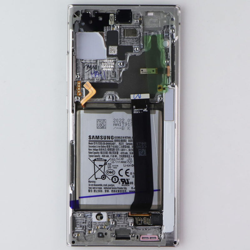 Repair Part SVC LCD Assem (E/ZW/PF) OLED for Galaxy Note20 Ultra 5G N986/Silver