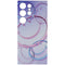 Samsung Smiley Ring Flipsuit Interactive Card for Galaxy S24 Ultra - Purple