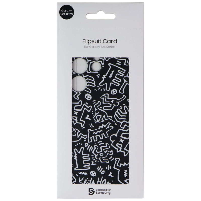 Samsung Interactive Flipsuit Card for Galaxy S24 Ultra - Keith Haring Black