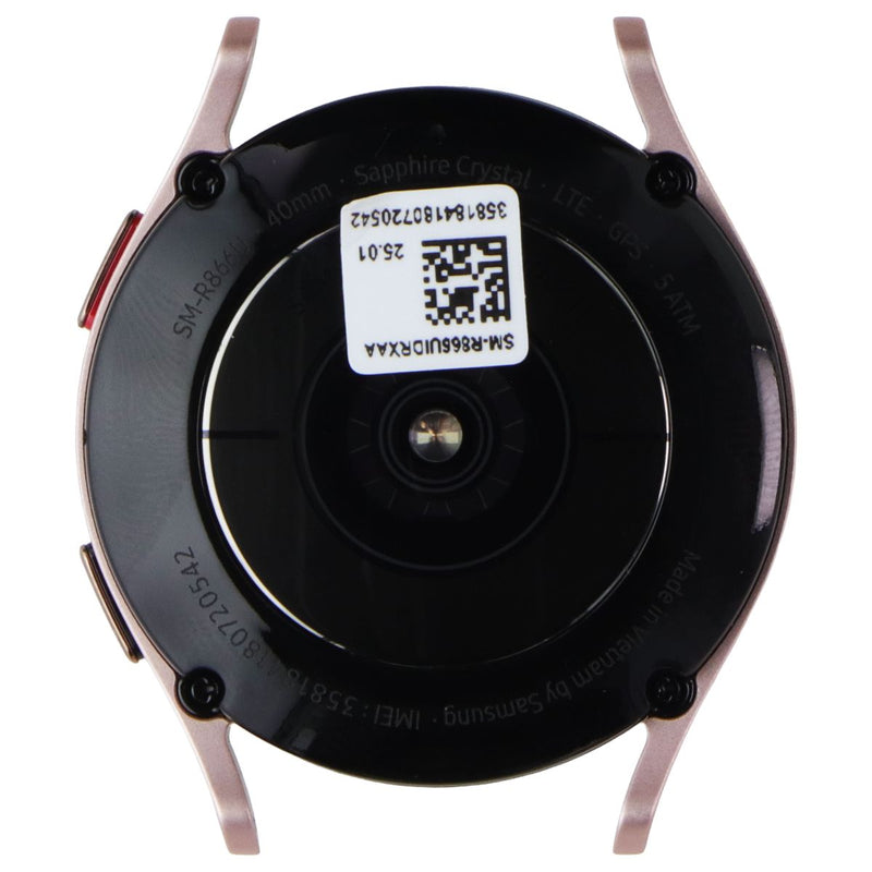 Samsung Galaxy Watch FE (40mm) LTE + GPS (R866U) 2024 Model - Pink Gold (S/M)