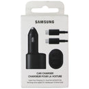 Samsung Super Fast Dual Port USB-C & USB-A Car Charger (45W + 15W) - Black