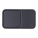 Samsung 15W Wireless Charger Duo with Travel Adapter - Dark Gray (EP-P5400TBE)