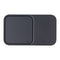 Samsung 15W Wireless Charger Duo with Travel Adapter - Dark Gray (EP-P5400TBE)