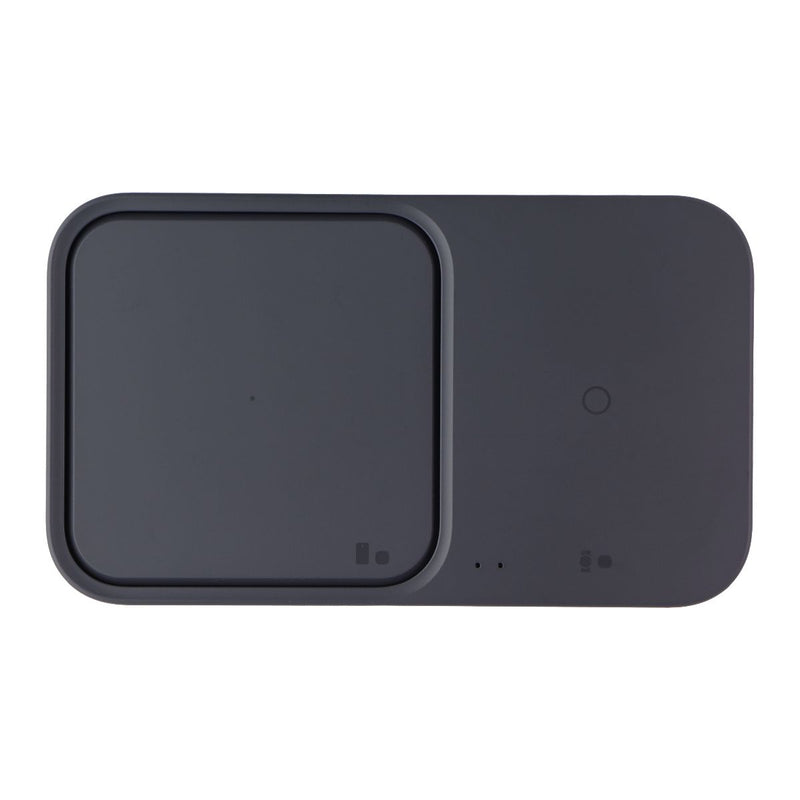 Samsung 15W Wireless Charger Duo with Travel Adapter - Dark Gray (EP-P5400TBE)