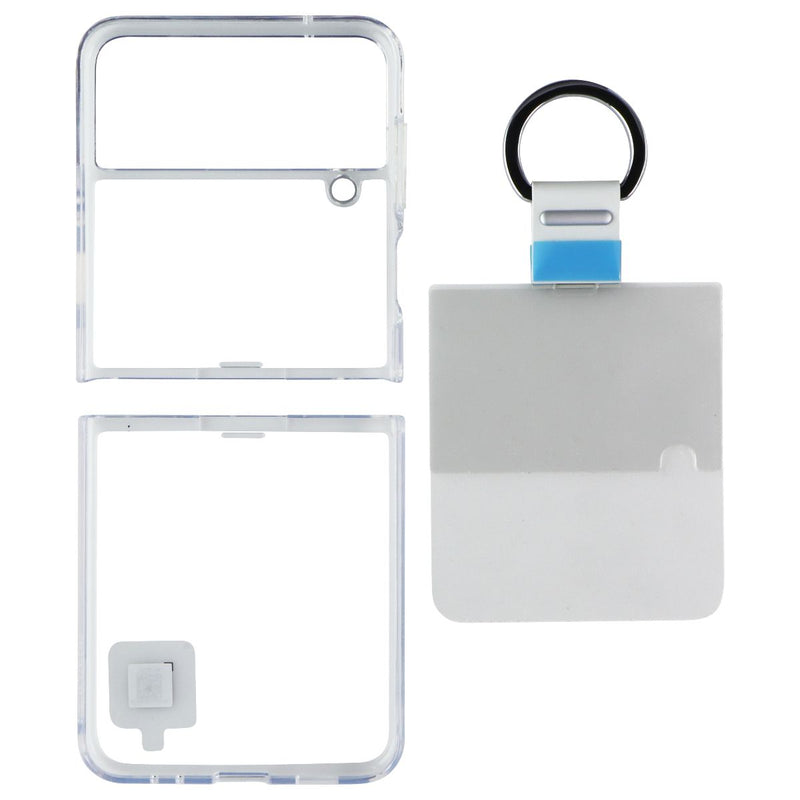 Samsung Clear Cover with Ring for Samsung Galaxy Z Flip4 - Clear