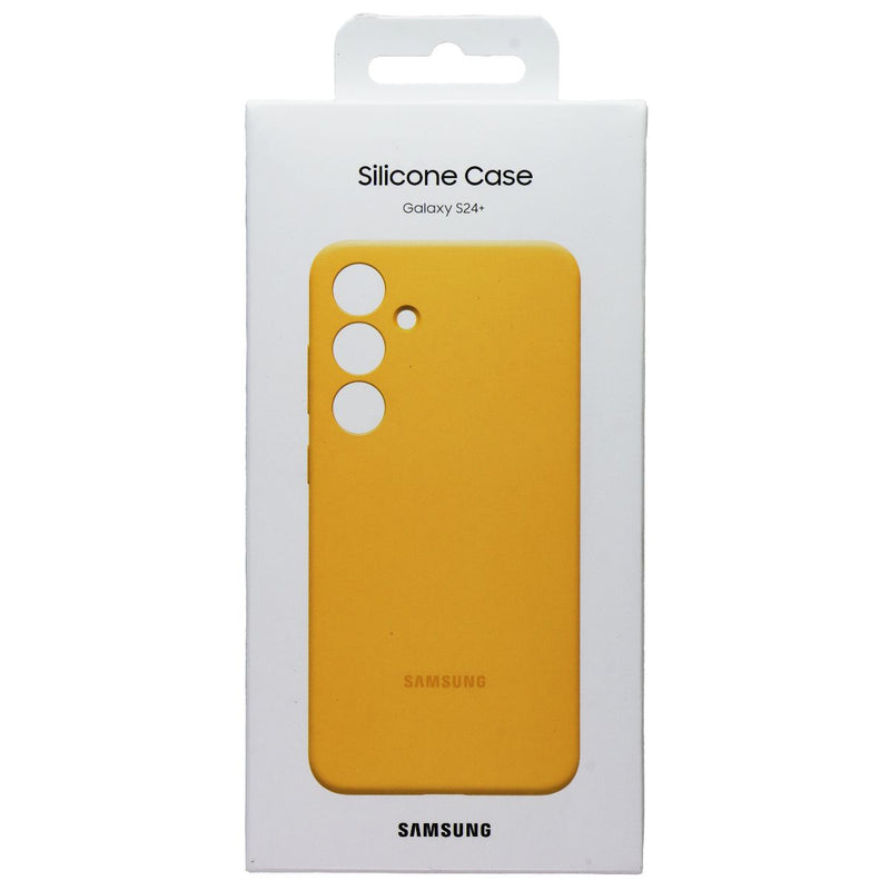 Samsung Official Silicone Case for Samsung Galaxy S24+ (Plus) - Yellow