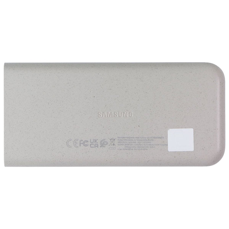 SAMSUNG (10000 mAh) 25W Fast Charging Dual Port Battery Pack - Beige EB-P3400XUE