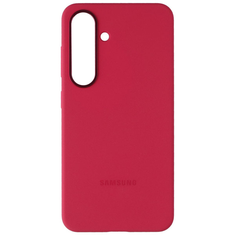 Samsung Official Silicone Case for Galaxy S25 - Red