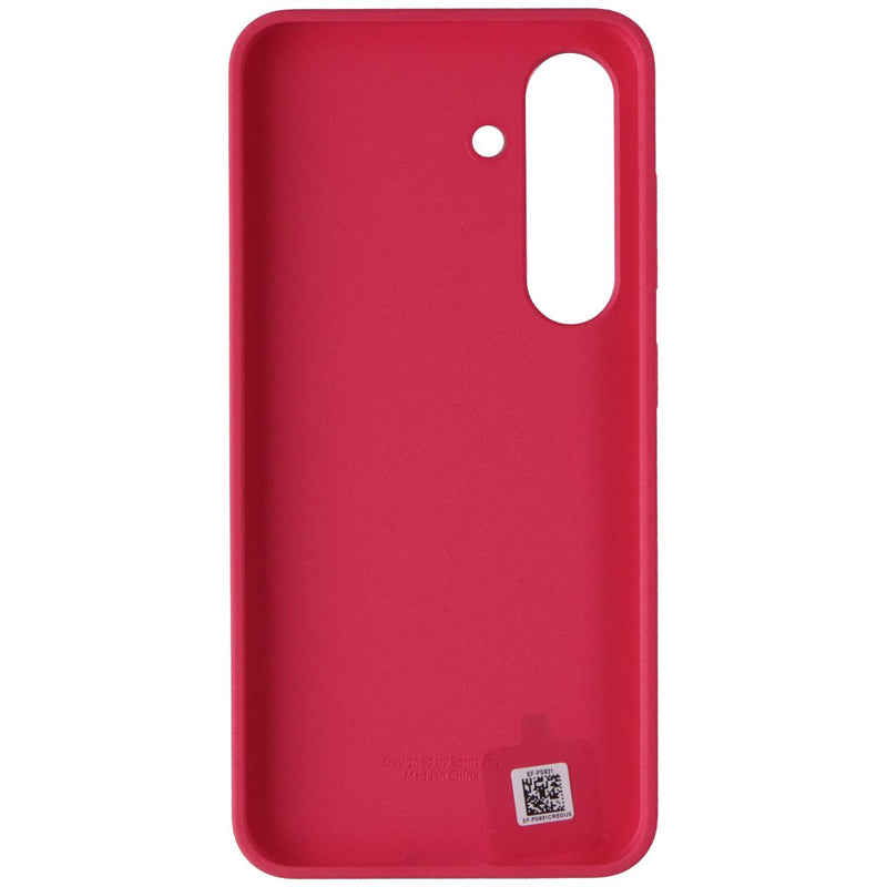 Samsung Official Silicone Case for Galaxy S25 - Red