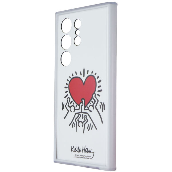 Samsung Official KEITH HARING Flipsuit Case for Galaxy S24 Ultra - White