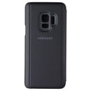 Samsung S-View Flip Cover Series Protective Folio Case for Galaxy S9 - Black