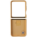 SAMSUNG Official Silicone Cover Case with Ring for Galaxy Z Flip5 - Apricot