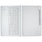 Samsung Book Cover Keyboard for Galaxy Tab S10 Ultra / S9 Ultra - White / AI KEY
