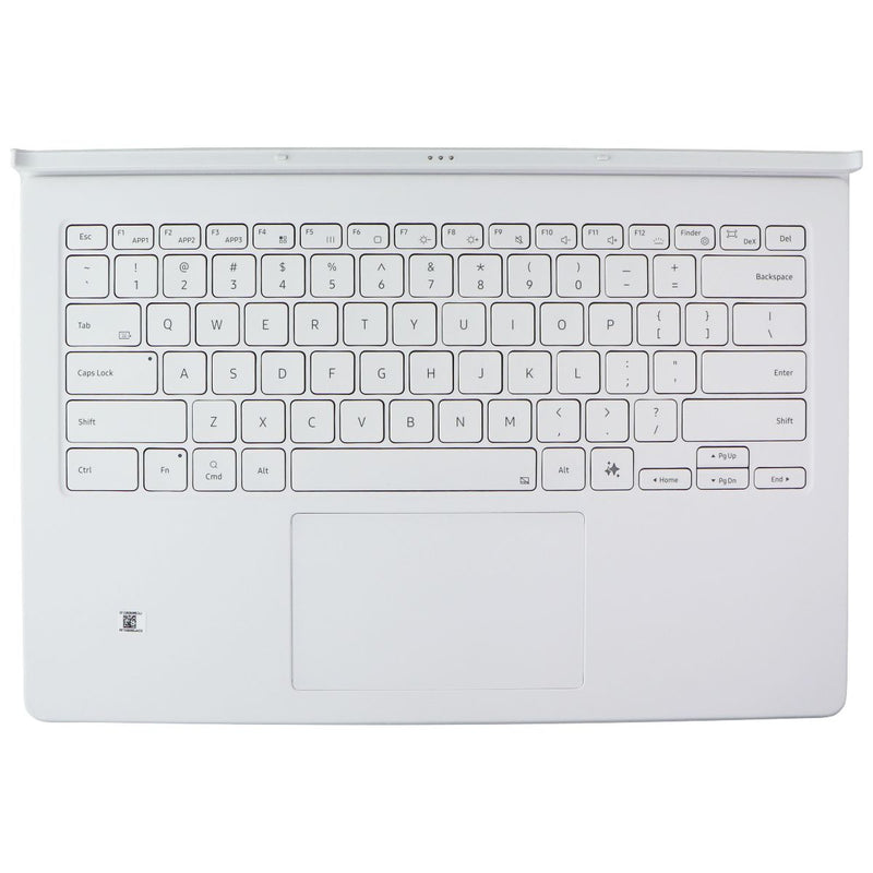 Samsung Book Cover Keyboard for Galaxy Tab S10 Ultra / S9 Ultra - White / AI KEY