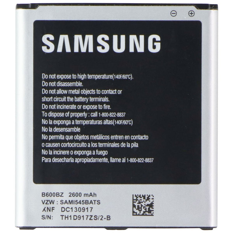 Samsung B600BZ 2600 mAh 3.8V Li-ion Replacement Battery.