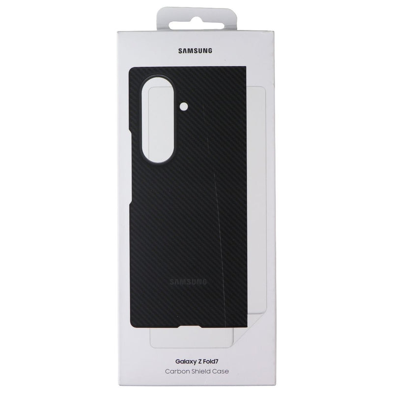 Samsung Official Carbon Shield Case and Film for Galaxy Z Fold7 - Black