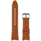 Samsung Hybrid Leather Silicone Watch Band for Galaxy Watch (20mm) - Camel (M/L)